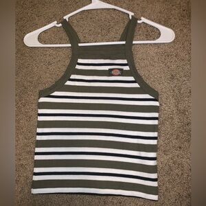 Dickies striped mini shirt